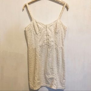 Free People Eyelet Corset Style Summer Dress